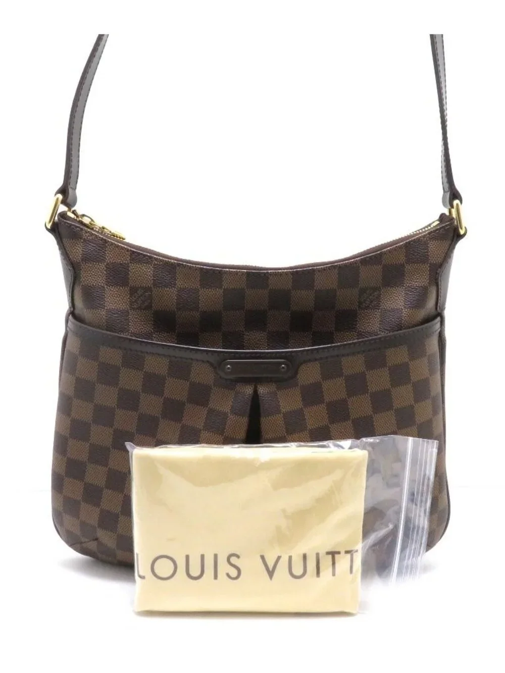 Louis Vuitton Bloomsbury PM Damier Shoulder Bag Canvas Brown
